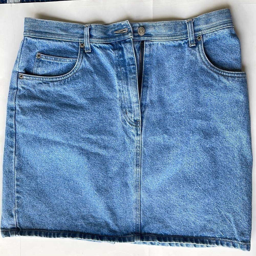 BILLBLASS Vintage Women Mini Skirt Cotton Size 12P